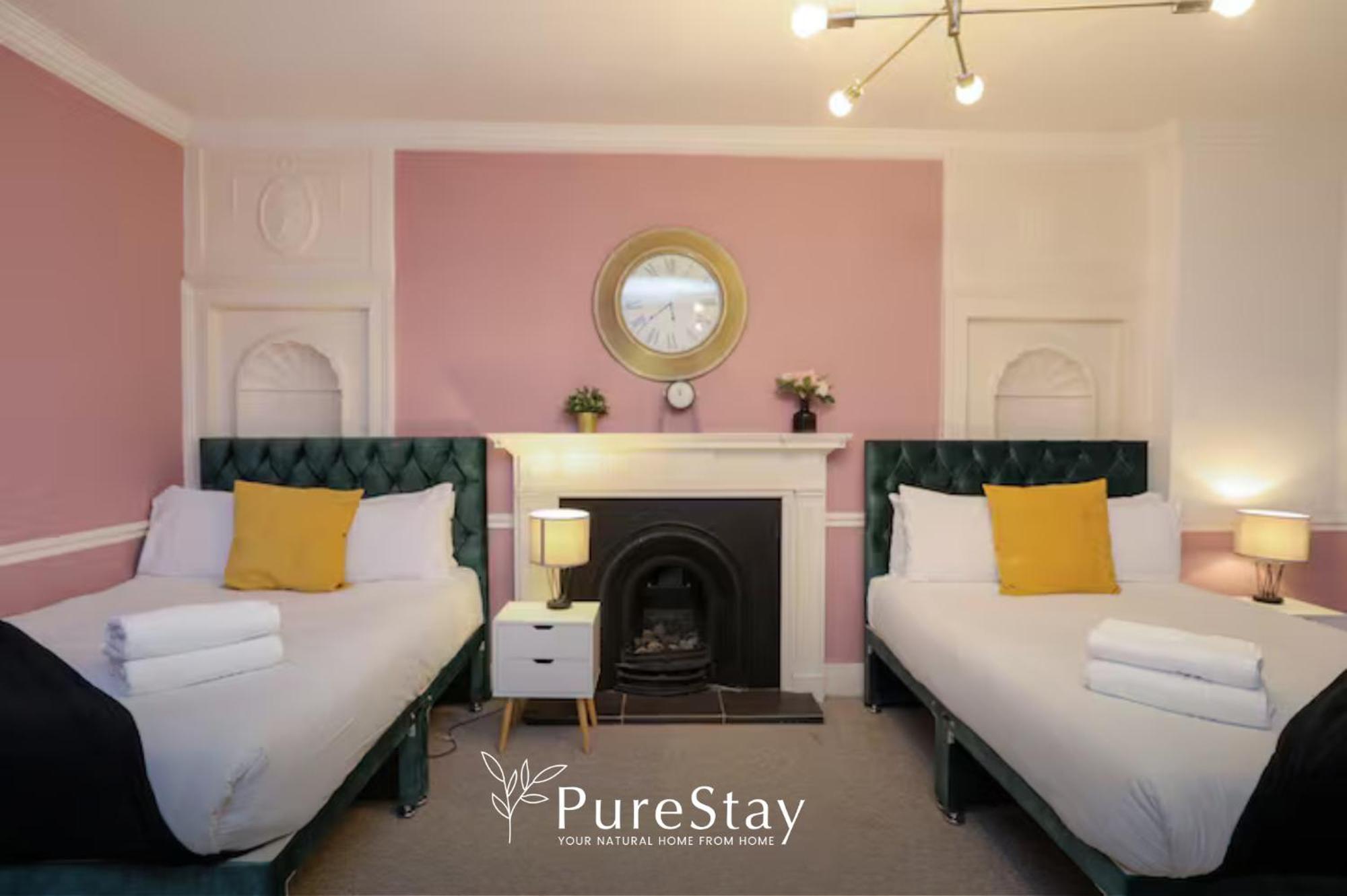 Beautiful 2Bedroom 4 Actual Beds House With Wifi By Purestay บาธ ภายนอก รูปภาพ